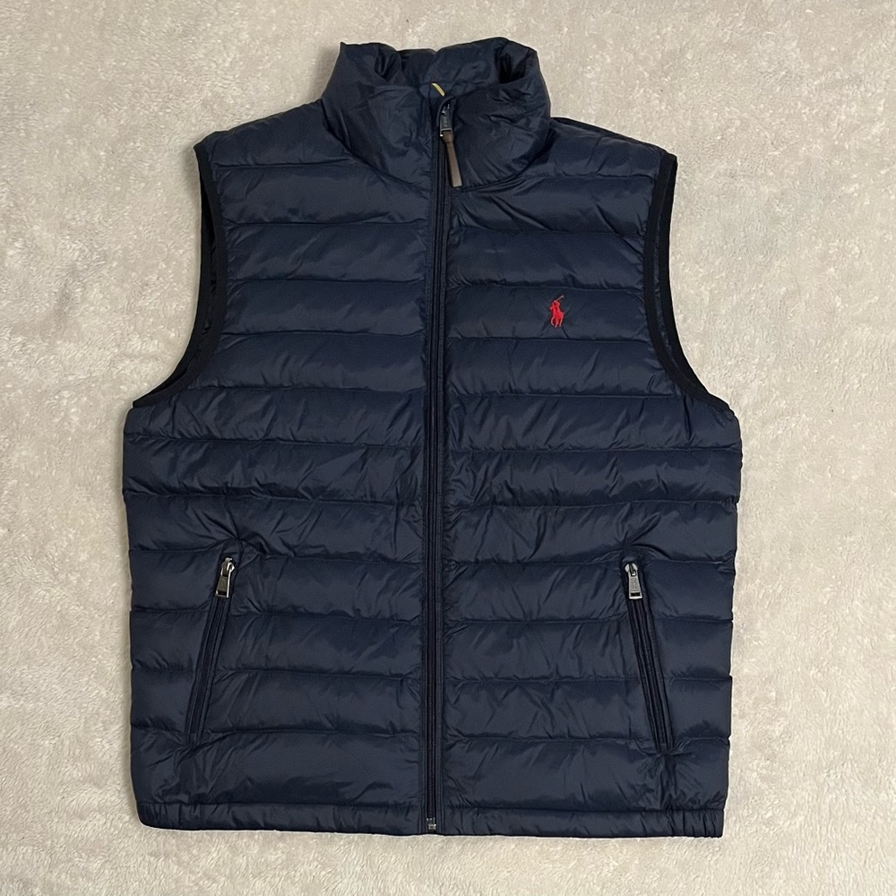 Polo Ralph Lauren Puffer Quilted Down Full Zip Vest